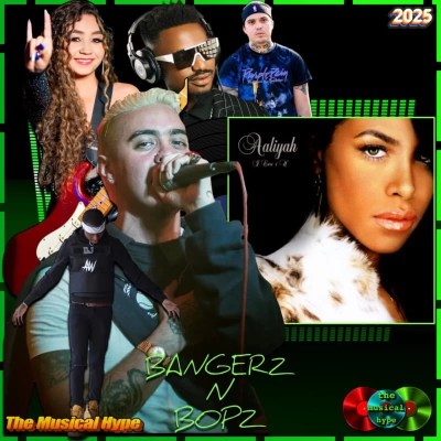 Aaliyah, Are You That Somebody?: Bangerz N Bopz 🔥 No. 49 (2025) [📷: Brent Faulkner / The Musical Hype; Blackground; Bigshow Lamar Campton, Daniel Duarte, Eduardo López from Pexels; AcatXIo, djexpectations, OpenClipart-Vectors, Thai Zeo from Pixabay]
