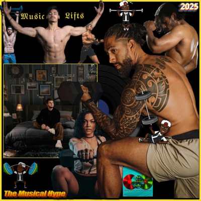 Alex Warren, Carry You Home: Music Lifts 🎶 🏋 No. 18 (2025) [📷: Brent Faulkner / The Musical Hype; Atlantic Recording Corporation; BD Jewel, Dave H, Jean-Daniel Francoeur, Joshua Brown, Vansh Mehta from Pexels; AcatXIo, OpenClipart-Vectors from Pixabay]