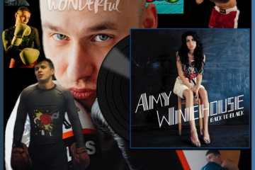 Amy Winehouse, Rehab: 1 Hit WONDERful No. 20 (2025) [📷: Brent Faulkner / The Musical Hype; Universal Island Records Ltd.; Antoni Shkraba, KoolShooters, Pavel Danilyuk, Photo By: Kaboompics.com, RDNE Stock project from Pexels; OpenClipart-Vectors from Pixabay]