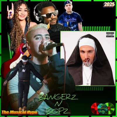 Ayham, I AM A STAR, BITCH: Bangerz N Bopz 🔥 No. 56 (2025) [📷: Brent Faulkner / The Musical Hype; Ayham; Bigshow Lamar Campton, Daniel Duarte, Eduardo López from Pexels; AcatXIo, djexpectations, OpenClipart-Vectors, Thai Zeo from Pixabay