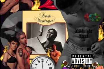 Dinah Washington, Big Long Slidin’ Thing: Midnight Heat 🕛 🔥 No. 52 (2025) [📷: Brent Faulkner / The Musical Hype; UMG Recordings, Inc.; Francesco Ungaro, Hasan Muneer, Natan, Tazz Vaughn from Pexels; AcatXlo, Aristal Branson, Clker-Free-Vector-Images from Pixabay]