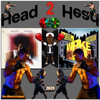 Ernie Hines vs. John Legend & The Roots: Head 2 Head No. 21 (2025) [📷: Brent Faulkner / The Musical Hype; Concord Music Group, Inc., Getting Out Our Dreams, Sony Music Entertainment; Israel Torres, KoolShooters, Los Muertos Crew, RDNE Stock project, Thomas Ronveaux from Pexels; AcatXIo from Pixabay]