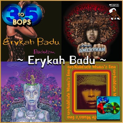 Erykah Badu: 3 to 5 BOPS No. 73 (2023) [📷: Brent Faulkner / The Musical Hype; UMG Recordings, Inc.]