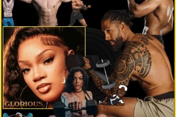 GloRilla, RAIN DOWN ON ME: Music Lifts 🎶 🏋 No. 25 (2025) [📷: Brent Faulkner / The Musical Hype; CMG / Interscope; BD Jewel, Dave H, Jean-Daniel Francoeur, Joshua Brown, Vansh Mehta from Pexels; AcatXIo, OpenClipart-Vectors from Pixabay]