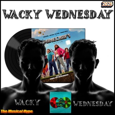 Jack Black, Steve’s Lava Chicken: Wacky Wednesday No. 21 (2025) [📷: Brent Faulkner / The Musical Hype; Warner Bros. Entertainment Inc.; Rich The Barber Font from Font Space; Wendel Natan from Pexels; AcatXlo, OpenClipart-Vectors from Pixabay]