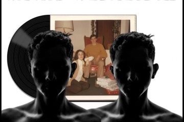 Jon Bellion, Father Figure: Wacky Wednesday No. 26 (2025) [📷: Brent Faulkner / The Musical Hype; Beautiful Mind. / UMG Recordings, Inc.; Rich The Barber Font from Font Space; Wendel Natan from Pexels; AcatXlo, OpenClipart-Vectors from Pixabay]