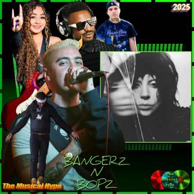 Lady Gaga, Shadow Of A Man: Bangerz N Bopz 🔥 No. 46 (2025) [📷: Brent Faulkner / The Musical Hype; Interscope; Bigshow Lamar Campton, Daniel Duarte, Eduardo López from Pexels; AcatXIo, djexpectations, OpenClipart-Vectors, Thai Zeo from Pixabay]