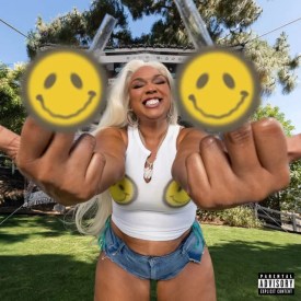 Lizzo, MY FACE HURTS FROM SMILING [📷: Nice Life Recording Company / Atlantic Recording Corporation]