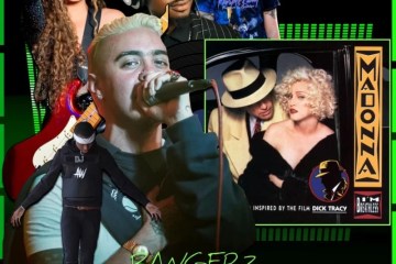 Madonna, Vogue [📷: Brent Faulkner / The Musical Hype; Sire Records Company; Bigshow Lamar Campton, Daniel Duarte, Eduardo López from Pexels; AcatXIo, djexpectations, OpenClipart-Vectors, Thai Zeo from Pixabay]