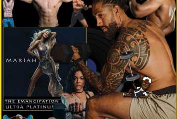 Mariah Carey, It’s Like That: Music Lifts 🎶 🏋 No. 20 (2025) [📷: Brent Faulkner / The Musical Hype; Mariah Carey / UMG Recordings, Inc.; BD Jewel, Dave H, Jean-Daniel Francoeur, Joshua Brown, Vansh Mehta from Pexels; AcatXIo, OpenClipart-Vectors from Pixabay]