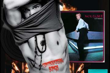 Nick Gilder, Hot Child in the City: Controversial Songs No. 15 (2025) [📷: Brent Faulkner / The Musical Hype; Chrysalis; Andrea Mosti from Pexels; AcatXlo, OpenClipart-Vectors from Pixabay; christian buehner on Unsplash]