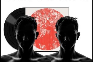 Owen Pallett, Lewis Takes Off His Shirt: Wacky Wednesday No. 28 (2025) [📷: Brent Faulkner / The Musical Hype; Domino Recording Co Ltd; Rich The Barber Font from Font Space; Wendel Natan from Pexels; AcatXlo, OpenClipart-Vectors from Pixabay]