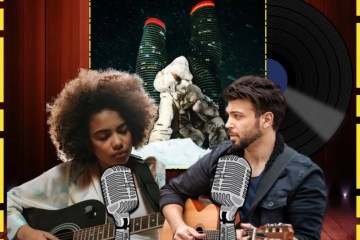 PARTYNEXTDOOR & Drake, Something About You: Dazzling Duets No. 6 (2025) [📷: Brent Faulkner / The Musical Hype; OVO Sound; cottonbro studio, Sachith Ravishka Kodikara from Pexels; andresilva5, OpenClipart-Vectors from Pixabay]