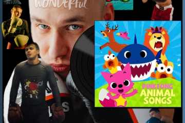 Pinkfong, Baby Shark: 1 Hit WONDERful No. 17 (2025) [📷: Brent Faulkner / The Musical Hype; Smart Study Co., Ltd.; Antoni Shkraba, KoolShooters, Pavel Danilyuk, Photo By: Kaboompics.com, RDNE Stock project from Pexels; OpenClipart-Vectors from Pixabay]