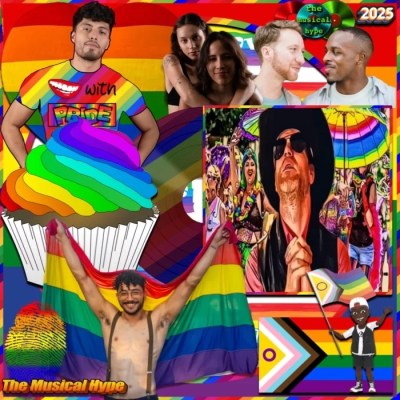 Samuel Saint, Pray the Gay Away: Beaming with Pride 🏳️‍🌈 No. 53 (2025) [📷: Brent Faulkner/ The Musical Hype; Samuel Saint; Elias Souza, Mario Spencer, Mizuno K, from Pexels; AcatXIo, All_CC0_Public_domain, CatsWithGlasses, David, ernestflowerss, Kelly, M. Harris, Marek Studzinski, OpenClipart-Vectors, from Pixabay]
