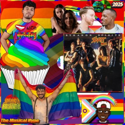 Skatt Bros, Walk The Night: Beaming with Pride 🏳️‍🌈 No. 48 (2025) [📷: Brent Faulkner/ The Musical Hype; Republic; Elias Souza, Mario Spencer, Mizuno K, from Pexels; AcatXIo, All_CC0_Public_domain, CatsWithGlasses, David, ernestflowerss, Kelly, M. Harris, Marek Studzinski, OpenClipart-Vectors, from Pixabay]