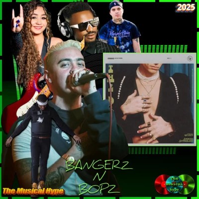 Spencer Sutherland, Motherfucker: Bangerz N Bopz 🔥 No. 51 (2025) [📷: Brent Faulkner / The Musical Hype; SM1 LLC; Bigshow Lamar Campton, Daniel Duarte, Eduardo López from Pexels; AcatXIo, djexpectations, OpenClipart-Vectors, Thai Zeo from Pixabay]
