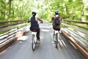 Biking on the Prima Rabbit Trail