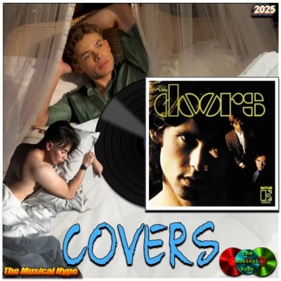The Doors, Back Door Man: Covers No. 20 (2025) [📷: Brent Faulkner / The Musical Hype; Elektra Entertainment; Alan Cordero, Flávia Vicentini from Pexels; AcatXIo, OpenClipart-Vectors from Pixabay]