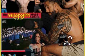 The Mississippi Mass Choir, Near The Cross: Music Lifts 🎶 🏋 No. 17 (2025) [📷: Brent Faulkner / The Musical Hype; Malaco; BD Jewel, Dave H, Jean-Daniel Francoeur, Joshua Brown, Vansh Mehta from Pexels; AcatXIo, OpenClipart-Vectors from Pixabay]