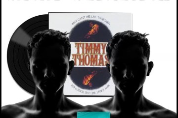 Timmy Thomas, Why Can’t We Live Together: Wacky Wednesday No. 22 (2025) [📷: Brent Faulkner / The Musical Hype; Rhino; Rich The Barber Font from Font Space; Wendel Natan from Pexels; AcatXlo, OpenClipart-Vectors from Pixabay]