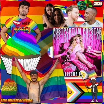 Trisha Paytas, GAY: Beaming with Pride 🏳️‍🌈 No. 56 (2025) [📷: Brent Faulkner/ The Musical Hype; Trisha Paytas; Elias Souza, Mario Spencer, Mizuno K, from Pexels; AcatXIo, All_CC0_Public_domain, CatsWithGlasses, David, ernestflowerss, Kelly, M. Harris, Marek Studzinski, OpenClipart-Vectors, from Pixabay]