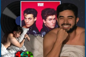 Wham!, Love Machine: Covers No. 14 (2025) [📷: Brent Faulkner /The Musical Hype; Innervision; Alan Cordero, Wolf Art from Pexels; AcatXIo, OpenClipart-Vectors from Pixabay]